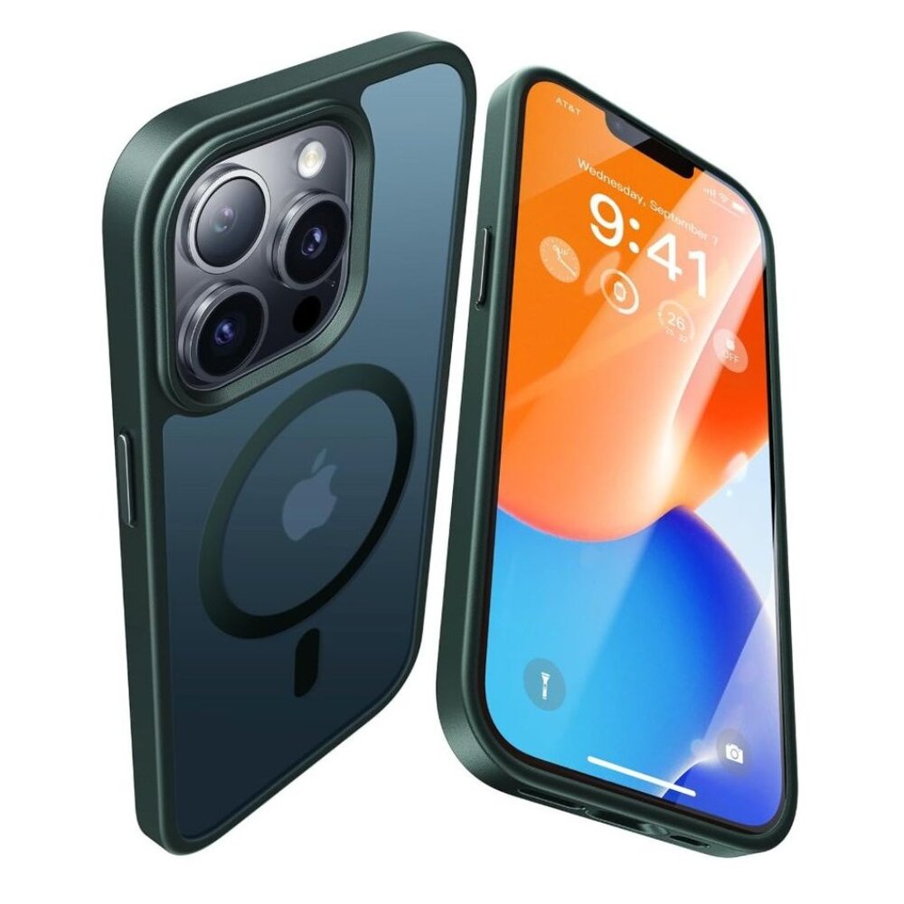 2 OPXYL CASE For SmartPhone Alpine Green Magnetic for iPhone 16 Pro Case